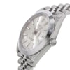 View Of Crown Facing Side Of Rolex 126300 sij Stainless Steel Watch Pre Owned Condition
