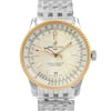 Up Close Front Facing Picture Of Breitling U17325211G1A1 Stainless Steel Watch Unworn Condition
