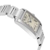 View Of Opposite Crown Facing Side Of Cartier W51011Q3 Stainless Steel Watch Pre Owned Condition