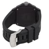 Back View Of Screwback Back Case And Closed Rubber Band Of Luminox XL.0215.SL Watch Pre Owned Condition