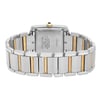 Back View Of Screwback Back Case And Open Stainless Steel,Gold Band Of Cartier W51005Q4 Watch Pre Owned Condition