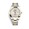 Front Full View Of Rolex 126303 Stainless Steel Watch Pre Owned Condition {Product Condition}