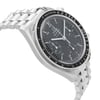 View Of Opposite Crown Facing Side Of OMEGA 3510.50.00 Stainless Steel Watch Pre Owned Condition