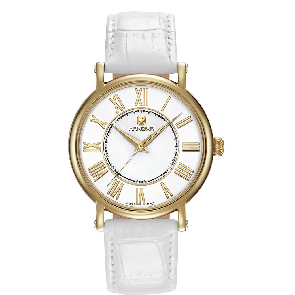 Front Full View Of Hanowa 16-6065.02.001 Stainless Steel Watch Unworn Condition Excellent