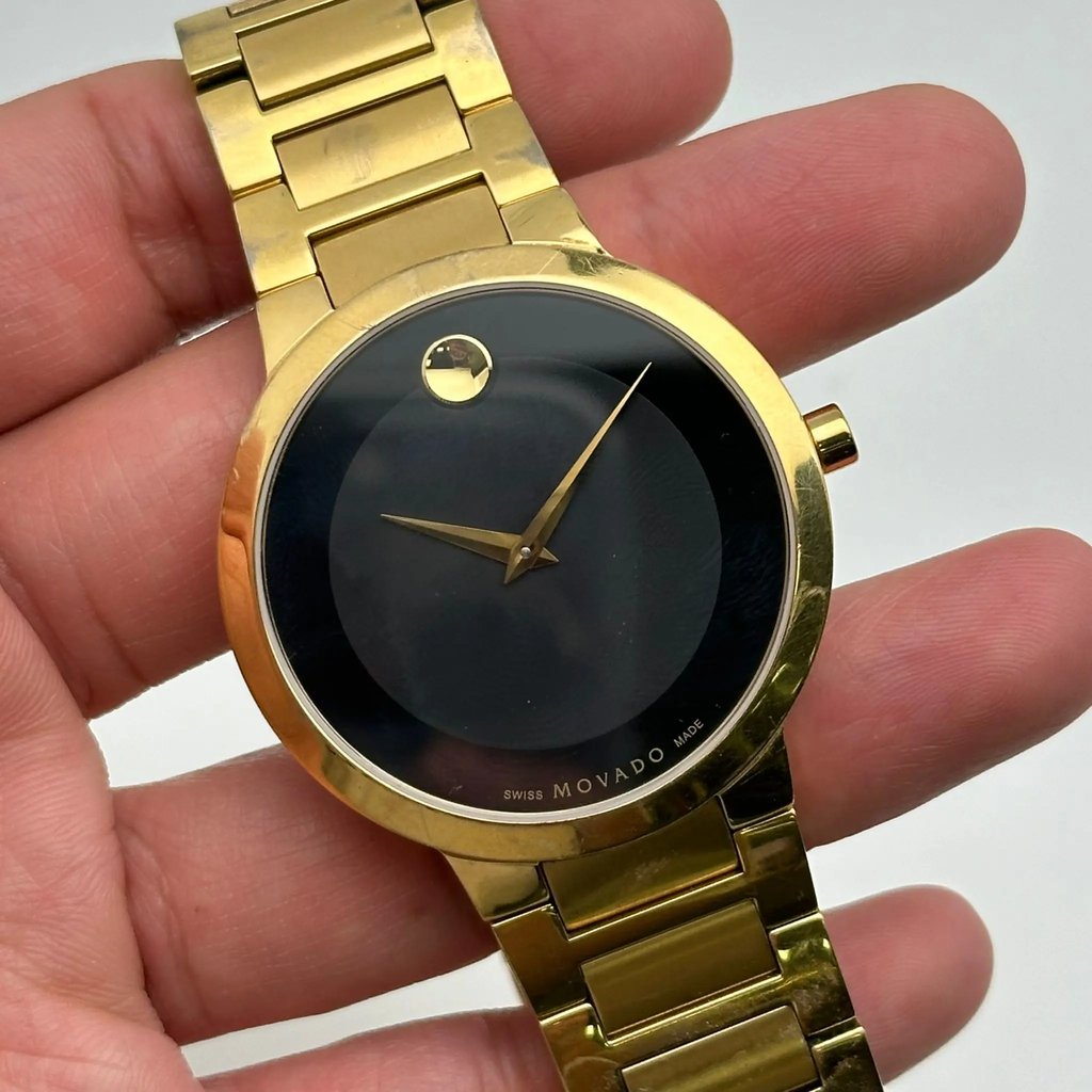 3rd image of Movado Movado Modern Classic Wristwatch, PreOwned condition