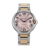 Front Full View Of Cartier W6920033 Stainless Steel Watch Pre Owned Condition Good