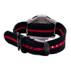 Back View Of Solid Back Case And Closed Nylon Band Of Luminox XS.3195 Watch Pre Owned Condition