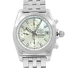 Up Close Front Facing Picture Of Breitling W1331012/A774-385A Stainless Steel Watch New With Defects Condition