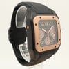 View Of Opposite Crown Facing Side Of Cartier W2020004 Titanium Watch Pre Owned Condition