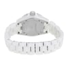 Back View Of {Caseback} Back Case And Closed Ceramic Band Of Chanel H2422 Watch Pre Owned Condition