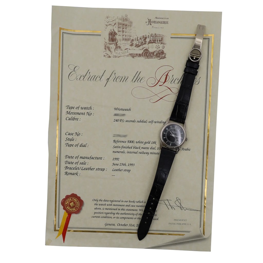7th image of Patek Philippe Patek Philippe Calatrava Wristwatch, PreOwned condition