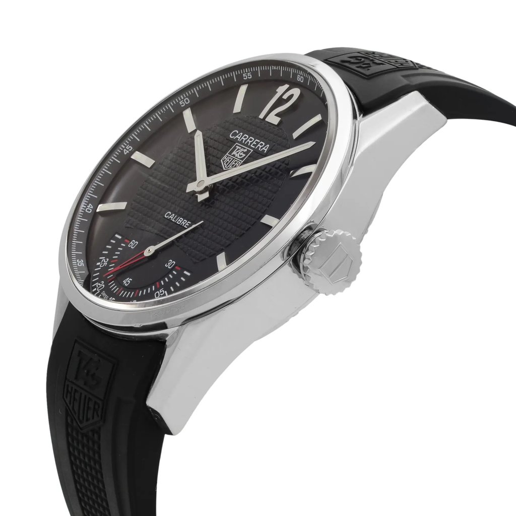 View Of Crown Facing Side Of TAG Heuer WV3010.EB0025 Stainless Steel Watch Pre Owned Condition