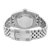 Back View Of {Caseback} Back Case And Closed Stainless Steel Band Of Rolex 126300RSJ Watch Display Model Condition