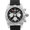 Up Close Front Facing Picture Of Breitling AB042011/BB56-153S Stainless Steel Watch Unworn Condition