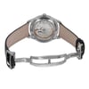 Back View Of Exhibition Back Case And Open Leather Band Of Jaeger-LeCoultre Q1558421 Watch Pre Owned Condition