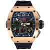 Front Full View Of Richard Mille RM 11-02 Titanium,Rose Gold Watch Pre Owned Condition {Product Condition}
