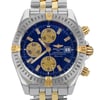 Up Close Front Facing Picture Of Breitling B13356 Stainless Steel Watch Pre Owned Condition