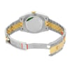 Back View Of Solid Back Case And Open Stainless Steel,Gold Band Of Rolex m126303-0020 Watch Unworn Condition