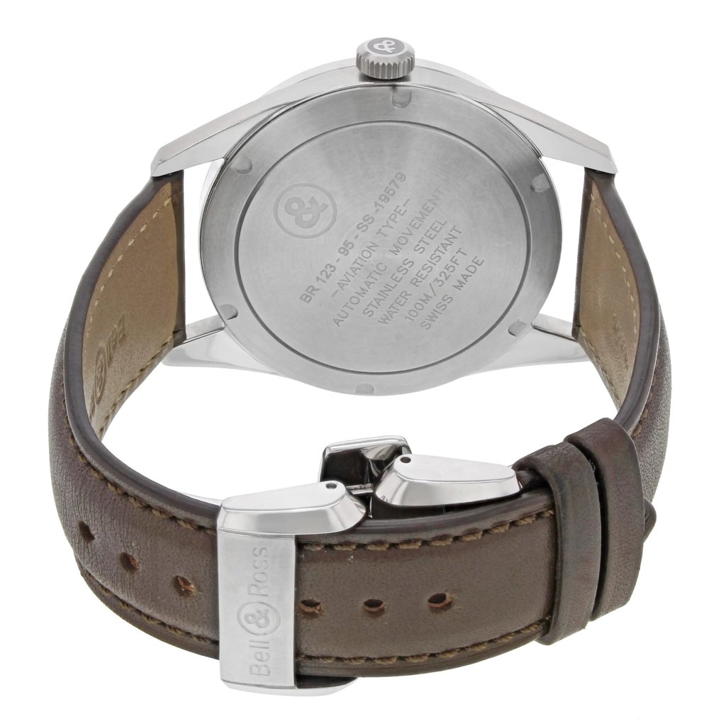 5th image of Bell & Ross BRV123-BEI-ST-SCA Wristwatch, PreOwned condition