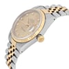 View Of Crown Facing Side Of Rolex 16233 Stainless Steel Watch Pre Owned Condition
