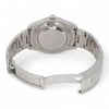 Back View Of Screwback Back Case And Open Stainless Steel Band Of Rolex 116334 Watch Pre Owned Condition