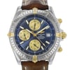 Up Close Front Facing Picture Of Breitling B13355 Stainless Steel Watch Pre Owned Condition