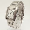 View Of Crown Facing Side Of Cartier W51002Q3 Stainless Steel Watch Pre Owned Condition