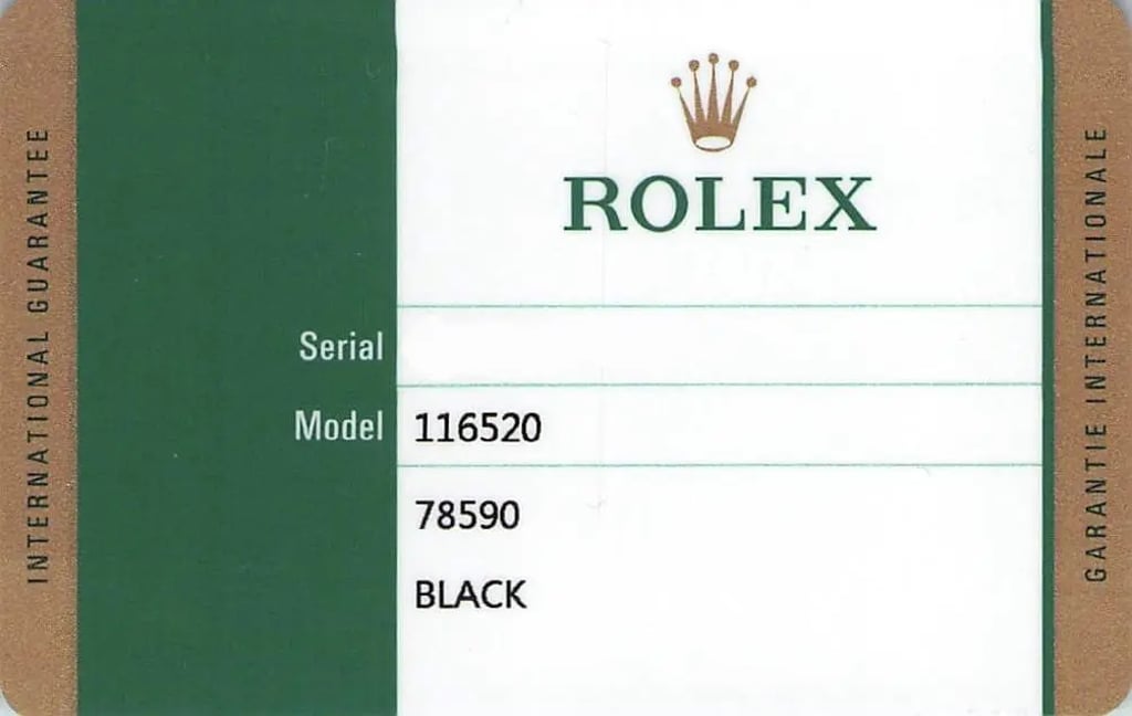 5th image of Rolex 116520 Wristwatch, PreOwned condition