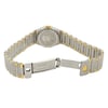 Back View Of Snap Back Case And Open Stainless Steel,Gold Band Of OMEGA 1362.70.00 Watch Pre Owned Condition