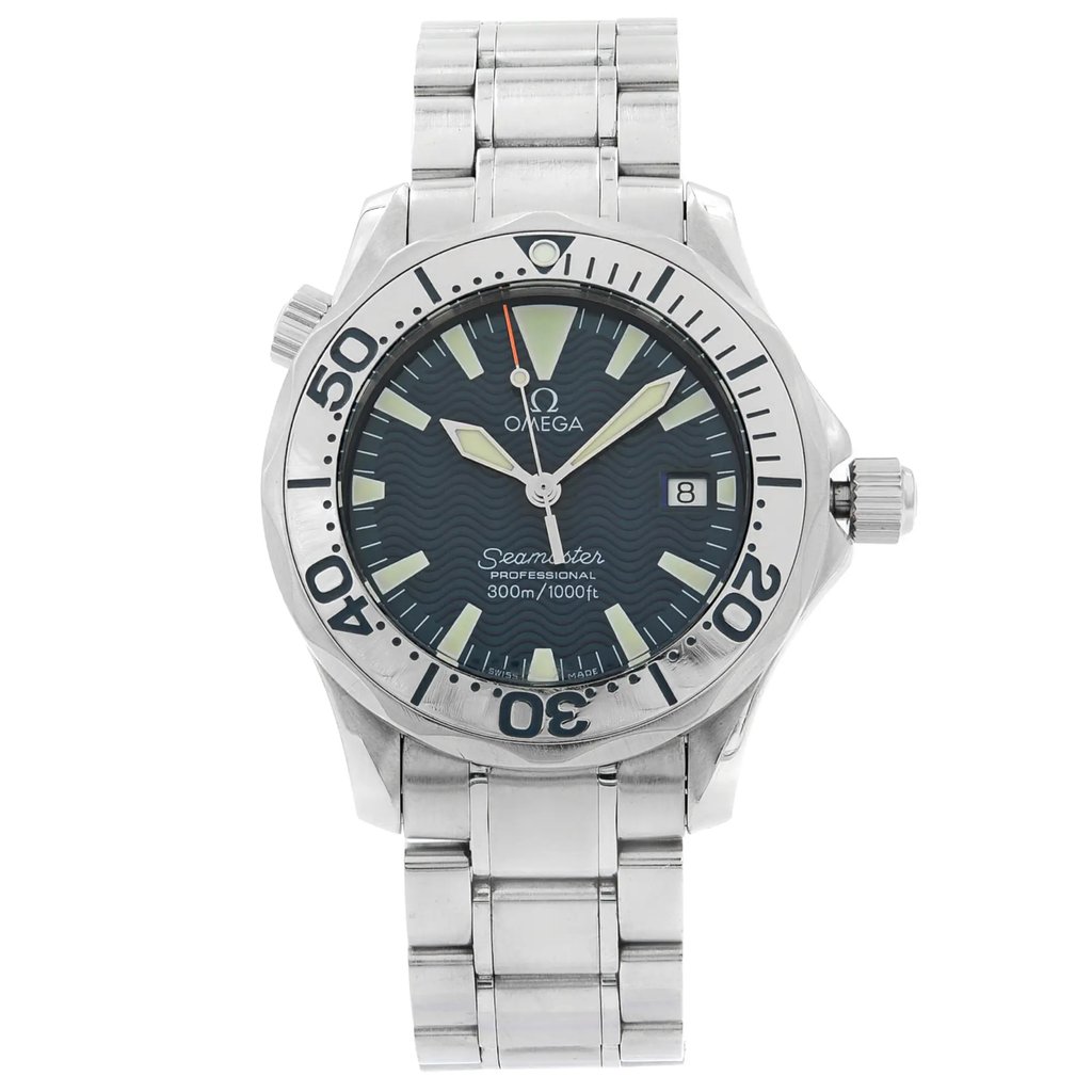 Front Full View Of OMEGA 2263.8 Stainless Steel Watch Pre Owned Condition {Product Condition}