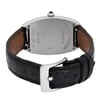 Back View Of Screwback Back Case And Closed Leather Band Of Franck Muller 1752 QZ D Watch Pre Owned Condition