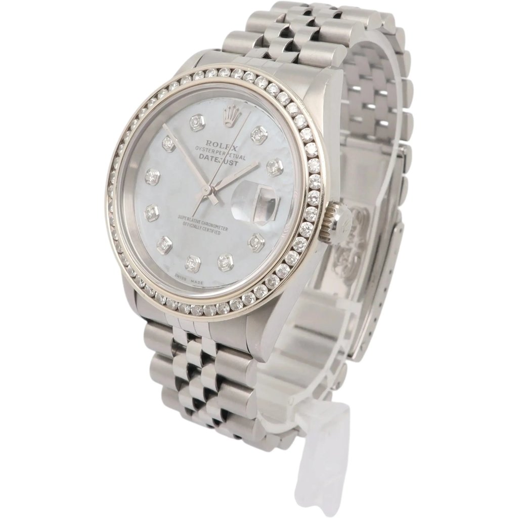 2nd image of Rolex Rolex Datejust 16220 Wristwatch, PreOwned condition