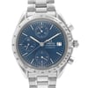 Up Close Front Facing Picture Of OMEGA 3511.80.00 Stainless Steel Watch Pre Owned Condition