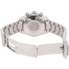 Back View Of Solid Back Case And Open Stainless Steel Band Of OMEGA 3520.50.00 Watch Pre Owned Condition