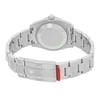 Back View Of {Caseback} Back Case And Closed Stainless Steel Band Of Rolex 177200 Watch Display Model Condition