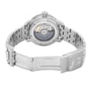 Back View Of Exhibition Back Case And Open Stainless Steel Band Of Tissot T055.430.11.047.00 Watch Unworn Condition