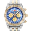 Up Close Front Facing Picture Of Breitling CB042012/C858-375C Stainless Steel Watch Display Model Condition