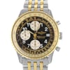 Up Close Front Facing Picture Of Breitling D13322 Stainless Steel Watch Pre Owned Condition
