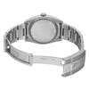 Back View Of Screwback Back Case And Open Stainless Steel Band Of Rolex 115234 Watch Pre Owned Condition