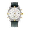Front Full View Of Breitling B15047 Stainless Steel Watch Pre Owned Condition {Product Condition}