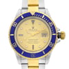 View Of Crown Facing Side Of Rolex 16613 Stainless Steel Watch Pre Owned Condition