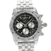Up Close Front Facing Picture Of Breitling AB01154G/BD13-375A Stainless Steel Watch Display Model Condition