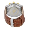 Back View Of {Caseback} Back Case And Closed Leather Band Of Breitling 81.95 Watch Pre Owned Condition