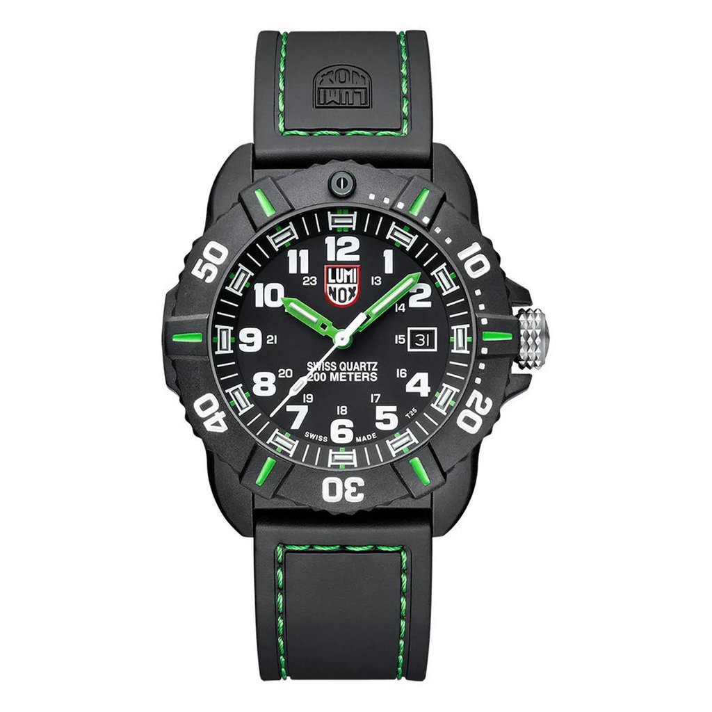 Front Full View Of Luminox XS.3037 Carbon Watch Pre Owned Condition Good