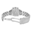 Back View Of Solid Back Case And Open Stainless Steel Band Of OMEGA 2594.52.00 Watch Pre Owned Condition