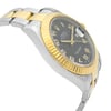 View Of Opposite Crown Facing Side Of Rolex 116333BKAO Stainless Steel Watch Pre Owned Condition