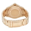 Back View Of Solid Back Case And Closed Yellow Gold Band Of Rolex 16628 Watch Pre Owned Condition