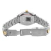 Back View Of Snap Back Case And Open Stainless Steel Band Of Tissot T101.452.22.031.00 Watch Display Model Condition