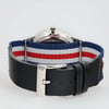 Back View Of Snap Back Case And Closed Stainless Steel Band Of COVER CO123.34 Watch Display Model Condition
