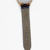 Back View Of Snap Back Case And Open Leather Band Of Tissot T063.639.36.037.00 Watch Pre Owned Condition